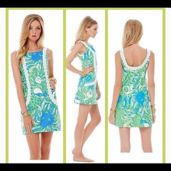 EUC: Lilly Pulitzer Roar of the Jungle Shift Dress - Picture 10 of 10